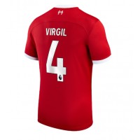 Liverpool Virgil van Dijk #4 Heimtrikot 2023-24 Kurzarm